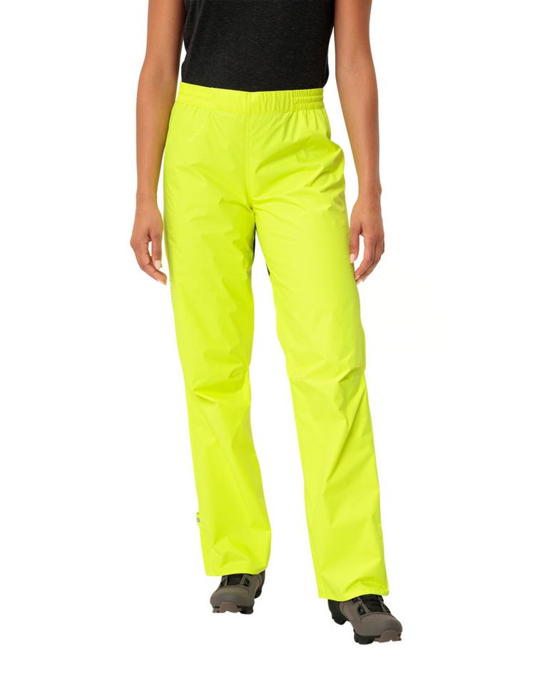 VAUDE VAUDE Women's Drop Pants II Fahrradhose Damen - neon yellow uni - 0 | SportScheck