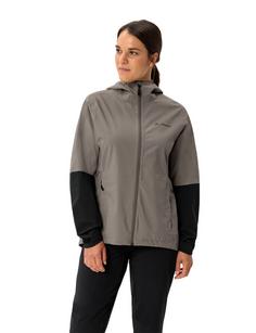 Rückansicht von VAUDE Women's Moab Rain Jacket II Outdoorjacke Damen coconut