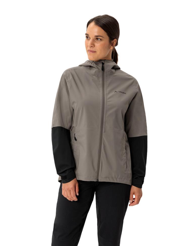VAUDE VAUDE Women's Moab Rain Jacket II Fahrradjacke Damen - coconut - 0 | SportScheck