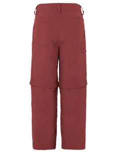 Rückansicht von VAUDE Kids Detective Antimos ZO Pants Funktionshose Kinder redeva