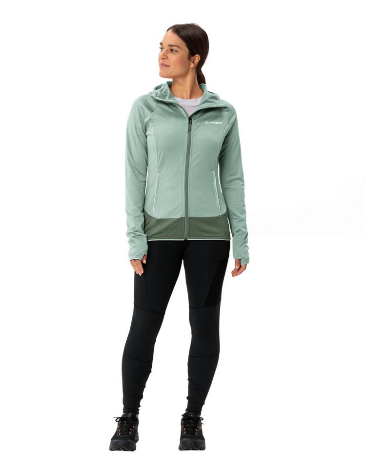 VAUDE VAUDE Women's Tekoa Fleece Jacket II Outdoorjacke Damen - dusty fern - 2 | SportScheck