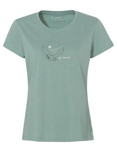 VAUDE Women's Cyclist T-Shirt V T-Shirt Damen dusty fern