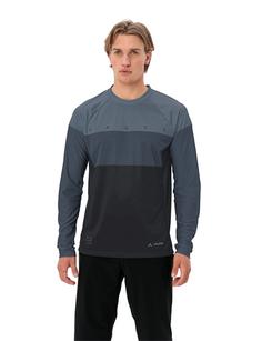 Rückansicht von VAUDE Men's Moab LS T-Shirt VI T-Shirt Herren heron