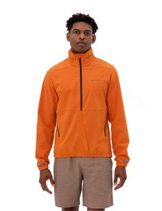 Rückansicht von VAUDE Men's Cyclist Air Jacket Outdoorjacke Herren kumquat
