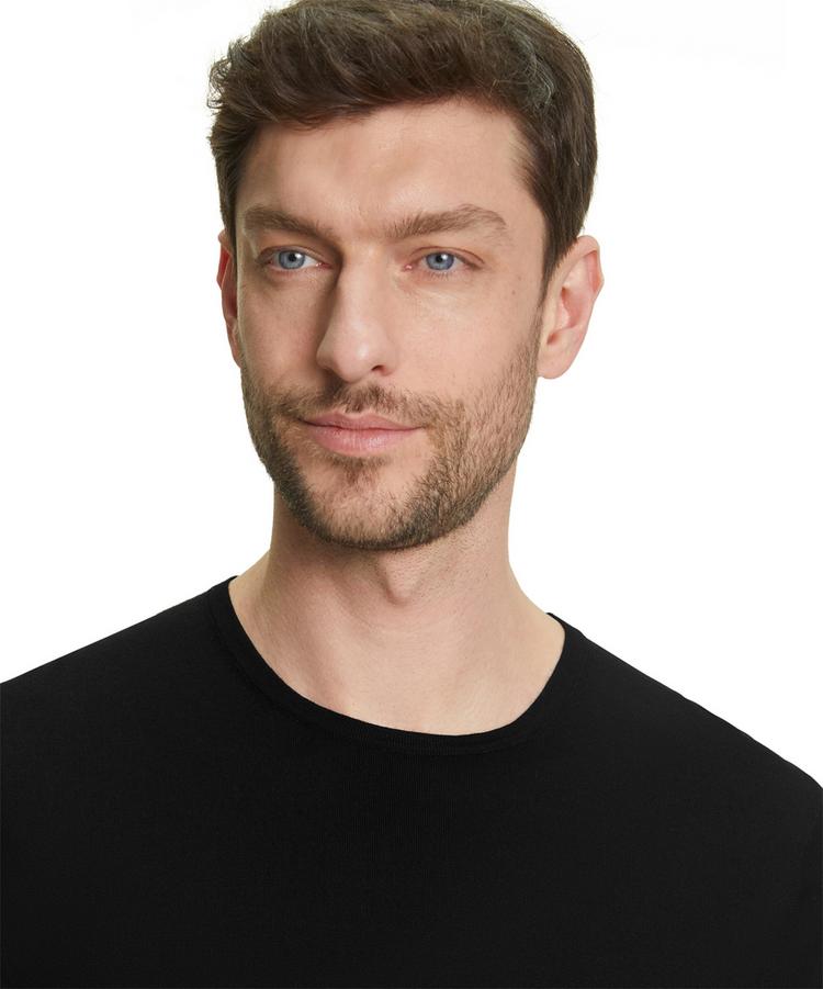 Falke Falke Merino Ultrafine T-Shirt Herren - black (3000) - 2 | SportScheck