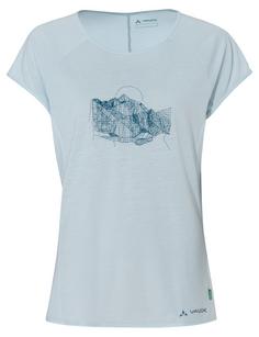 VAUDE Women's Tekoa T-Shirt II T-Shirt Damen summer blue
