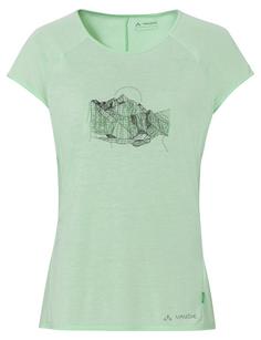 VAUDE Women's Tekoa T-Shirt II T-Shirt Damen jade/dusty fern