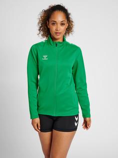 Rückansicht von hummel hmlCORE XK POLY ZIP SWEAT WOMAN Funktionssweatshirt Damen JELLY BEAN