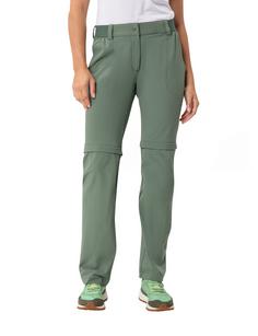 Rückansicht von VAUDE Women's Farley Stretch ZO Pants II Funktionshose Damen agave