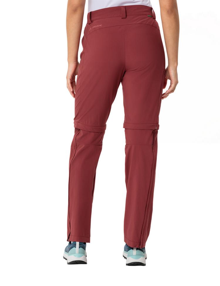 VAUDE VAUDE Women's Farley Stretch ZO T-Zip Pants II Funktionshose Damen - redeva - 1 | SportScheck