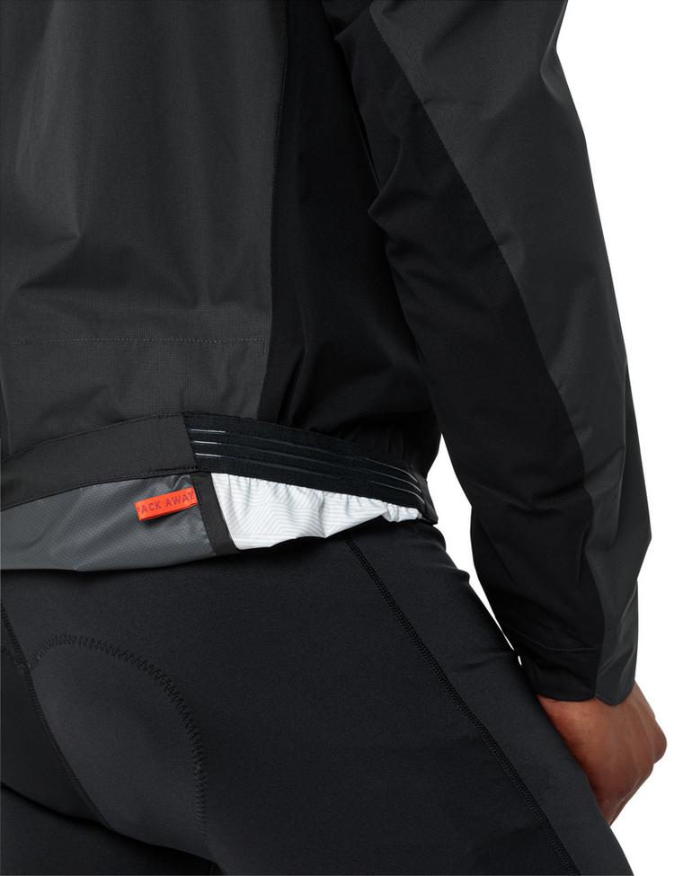 VAUDE VAUDE Men's Kuro Rain Jacket Outdoorjacke Herren - black uni - 0 | SportScheck