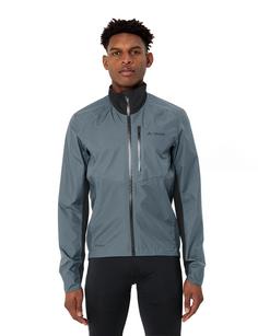 Rückansicht von VAUDE Men's Kuro Rain Jacket Outdoorjacke Herren heron
