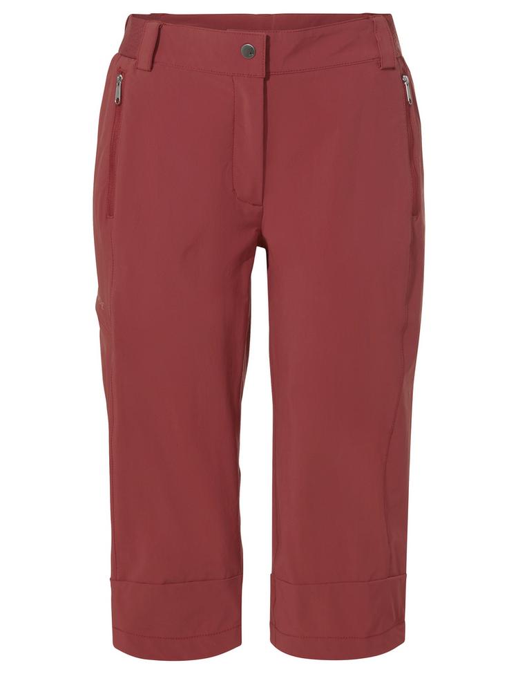 VAUDE VAUDE Women's Farley Stretch Capri III Funktionshose Damen - redeva - 0 | SportScheck