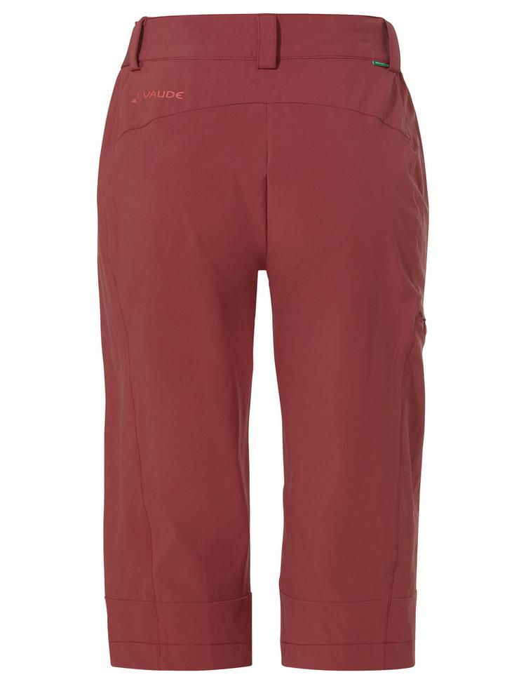 VAUDE VAUDE Women's Farley Stretch Capri III Funktionshose Damen - redeva - 0 | SportScheck