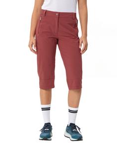 Rückansicht von VAUDE Women's Farley Stretch Capri III Funktionshose Damen redeva