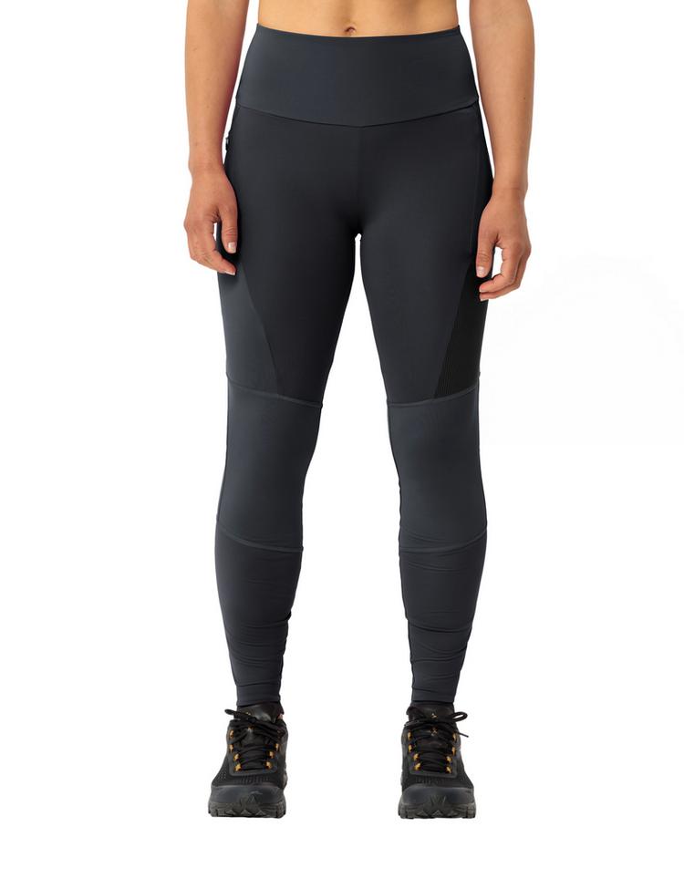 VAUDE VAUDE Women's Scopi Tights II Funktionshose Damen - black/white - 0 | SportScheck