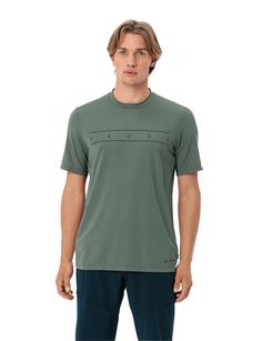 Rückansicht von VAUDE Men's Qimsa Logo Shirt T-Shirt Herren agave