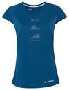 VAUDE Women's Tekoa Wool T-Shirt T-Shirt Damen - shore blue
