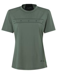 VAUDE Women's Qimsa Logo Shirt T-Shirt Damen agave
