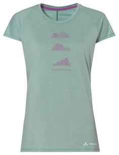 VAUDE Women's Tekoa Wool T-Shirt T-Shirt Damen dusty fern