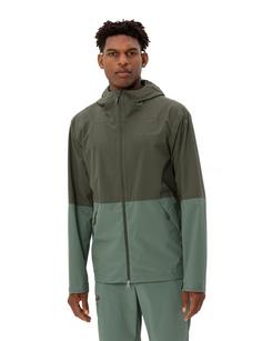 Rückansicht von VAUDE Men's Neyland 2.5L Jacket Outdoorjacke Herren khaki