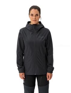 Rückansicht von VAUDE Women's Neyland Jacket Outdoorjacke Damen phantom black