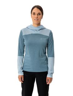 Rückansicht von VAUDE Women's Tremalzo LS Shirt T-Shirt Damen summer blue