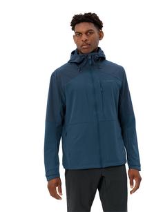 Rückansicht von VAUDE Men's Elope Wind Jacket Outdoorjacke Herren baltic sea