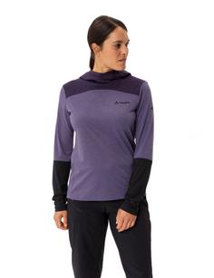 Rückansicht von VAUDE Women's Tremalzo LS Shirt T-Shirt Damen mulberry