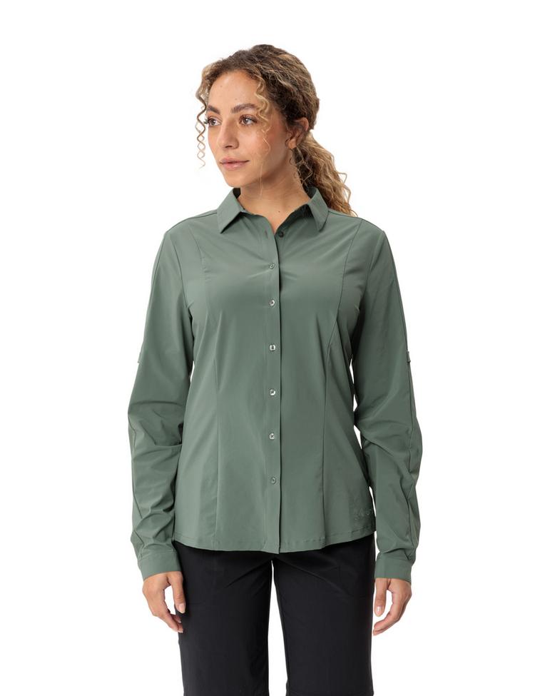 VAUDE VAUDE Women's Farley Stretch Shirt Funktionsbluse Damen - agave - 0 | SportScheck