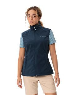 Rückansicht von VAUDE Women's Hurricane Vest III Outdoorweste Damen dark sea