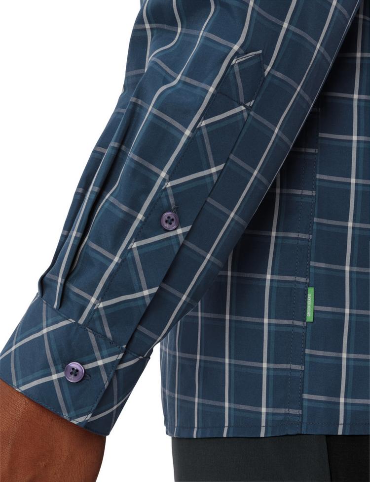 VAUDE VAUDE Men's Albsteig LS Shirt III Funktionshemd Herren - dark sea/dark sea - 0 | SportScheck