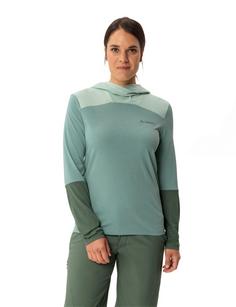 Rückansicht von VAUDE Women's Tremalzo LS Shirt T-Shirt Damen dusty fern