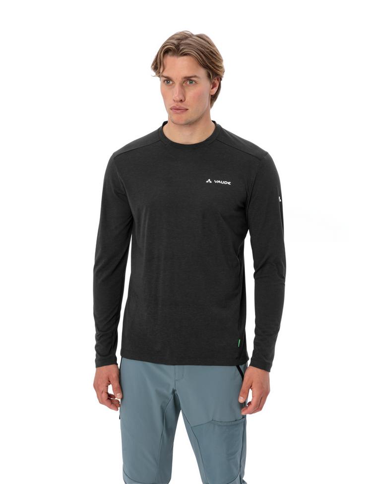 VAUDE VAUDE Men's Sveit LS T-Shirt  II T-Shirt Herren - black/white - 0 | SportScheck