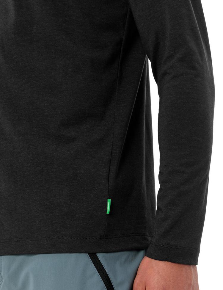 VAUDE VAUDE Men's Sveit LS T-Shirt  II T-Shirt Herren - black/white - 0 | SportScheck