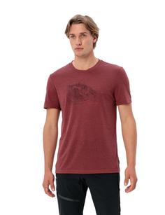 Rückansicht von VAUDE Men's Tekoa T-Shirt III T-Shirt Herren carmine