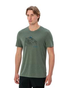 Rückansicht von VAUDE Men's Tekoa T-Shirt III T-Shirt Herren agave