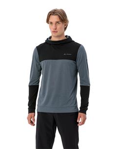 Rückansicht von VAUDE Men's Qimsa Hoody Sweatshirt Herren black/heron