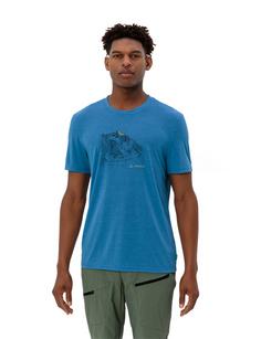 Rückansicht von VAUDE Men's Tekoa T-Shirt III T-Shirt Herren radiate blue