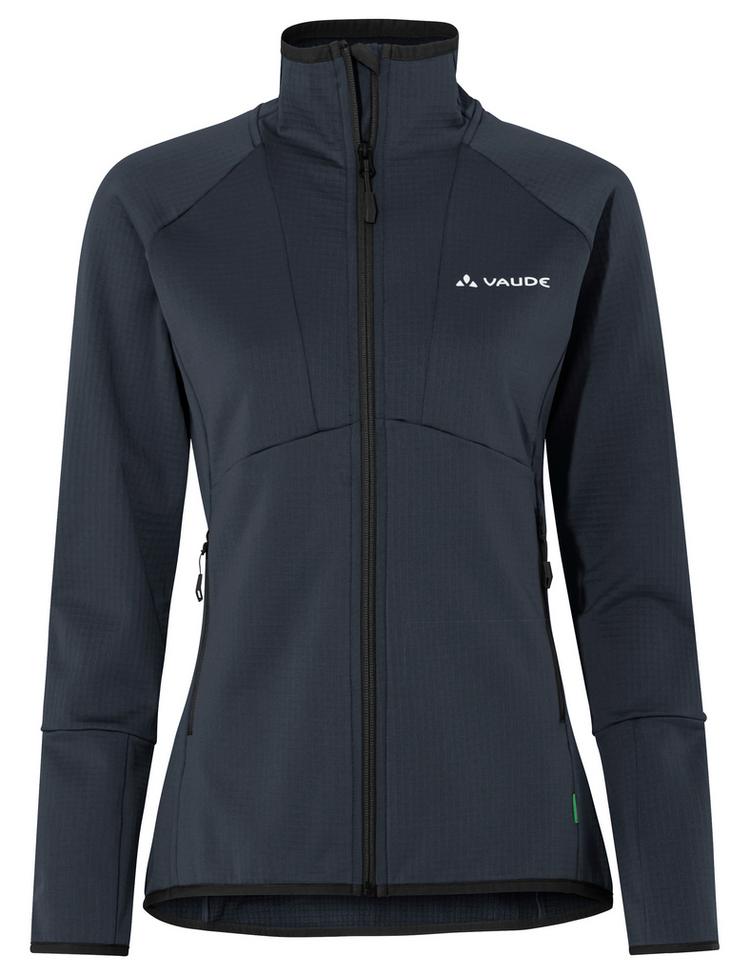 VAUDE VAUDE Women's Monviso Fleece FZ Jacket II Outdoorjacke Damen - black/black - 0 | SportScheck