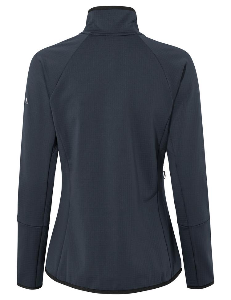 VAUDE VAUDE Women's Monviso Fleece FZ Jacket II Outdoorjacke Damen - black/black - 0 | SportScheck