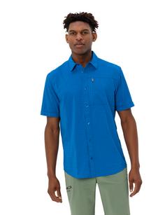 Rückansicht von VAUDE Men's Seiland Shirt IV Funktionsbluse Herren radiate blue