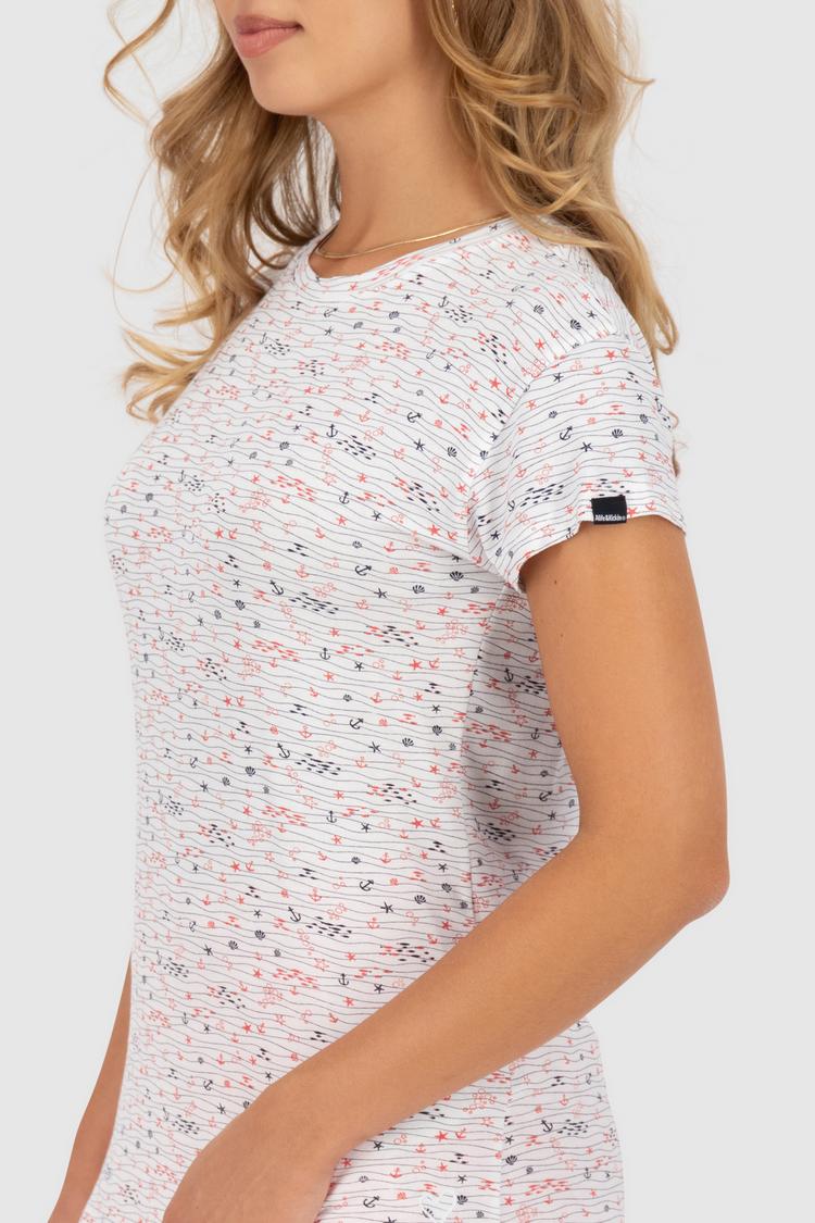 ALIFE AND KICKIN ALIFE AND KICKIN MalisaAK T-Shirt Damen - brilliant white ocean wildlife - 3 | SportScheck