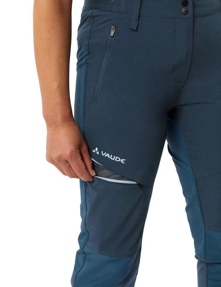 VAUDE VAUDE Women's Elope Pants Funktionshose Damen - dark sea - 1 | SportScheck