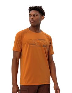 Rückansicht von VAUDE Men's Gleann T-Shirt II T-Shirt Herren kumquat