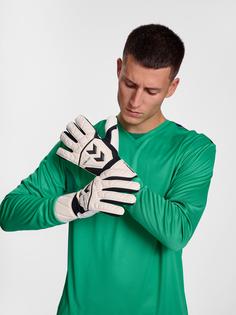 Rückansicht von hummel hmlGK GLOVES SUPER GRIP Fitnesshandschuhe WHITE/BLACK