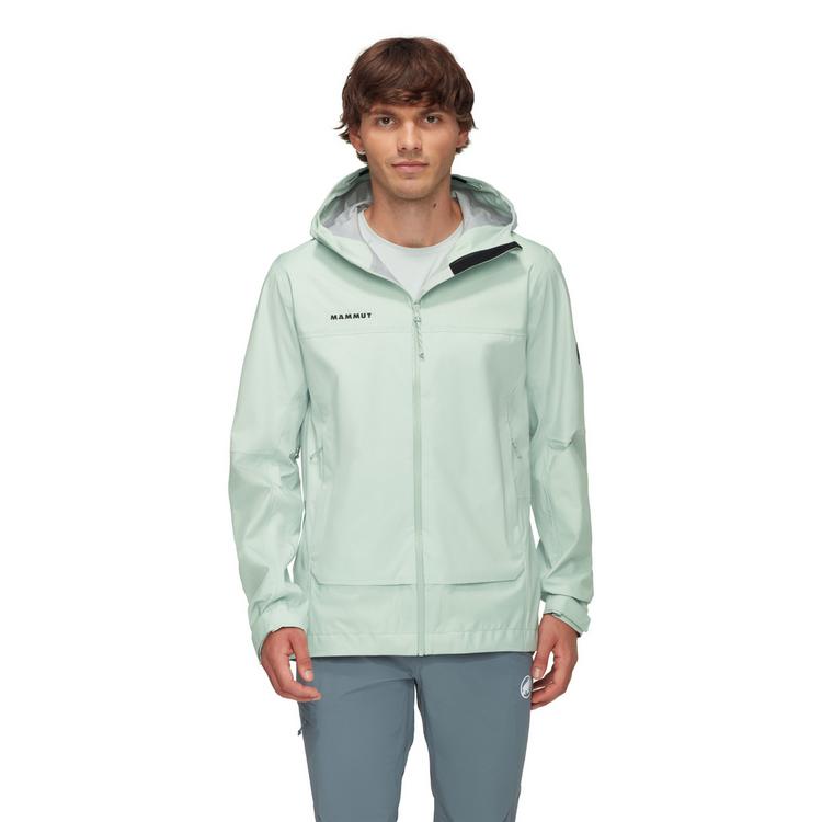 Mammut Mammut Ducan Guide HS Hooded Hardshelljacke Herren - silver sage - 0 | SportScheck