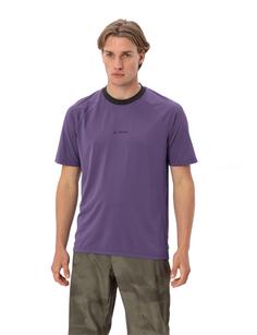 Rückansicht von VAUDE Men's Loamer Shirt T-Shirt Herren mulberry