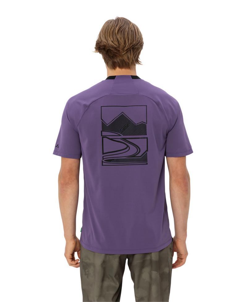 VAUDE VAUDE Men's Loamer Shirt T-Shirt Herren - mulberry - 1 | SportScheck