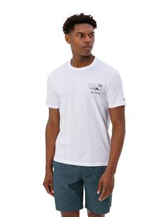 Rückansicht von VAUDE Men's Spirit T-Shirt II T-Shirt Herren white